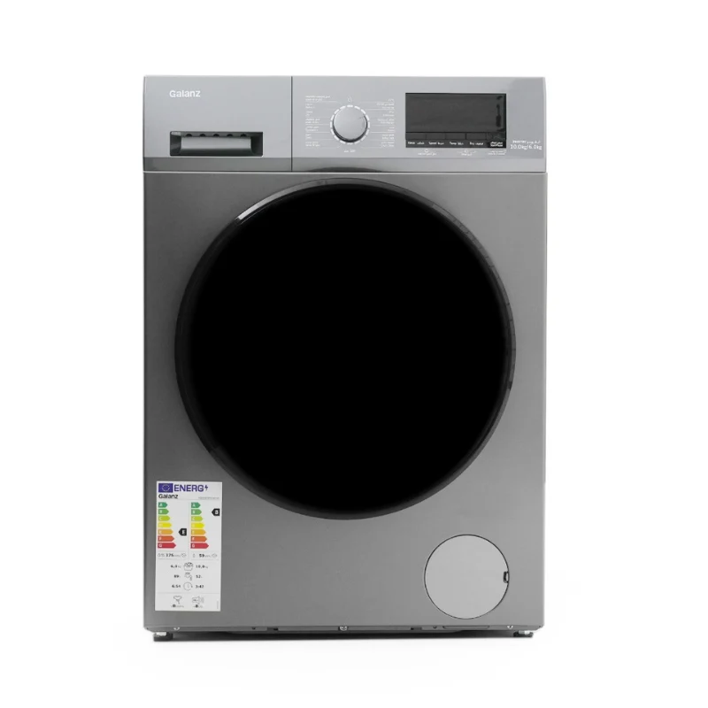 [XQG100-DT614VE] Galanz Front Load Washer Dryer, 10Kg Wash 6Kg Dry, Inverter – Grey (XQG100-DT614VE)