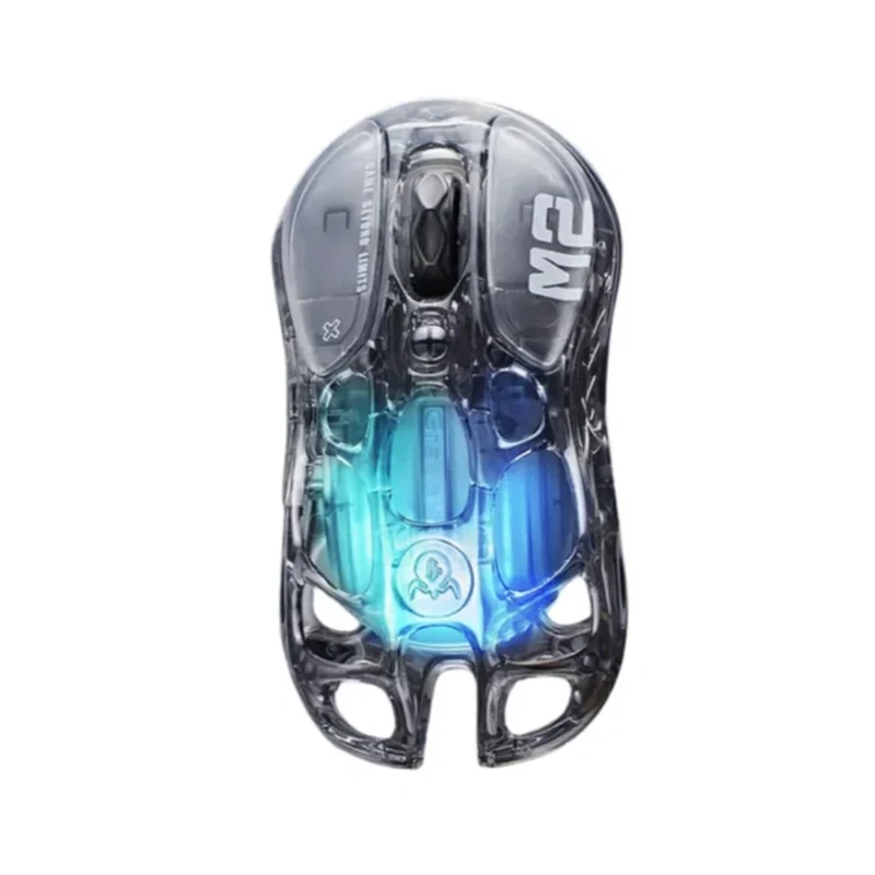[505442] GravaStar Mercury M2 Wireless Gaming Mouse - Transparent Black