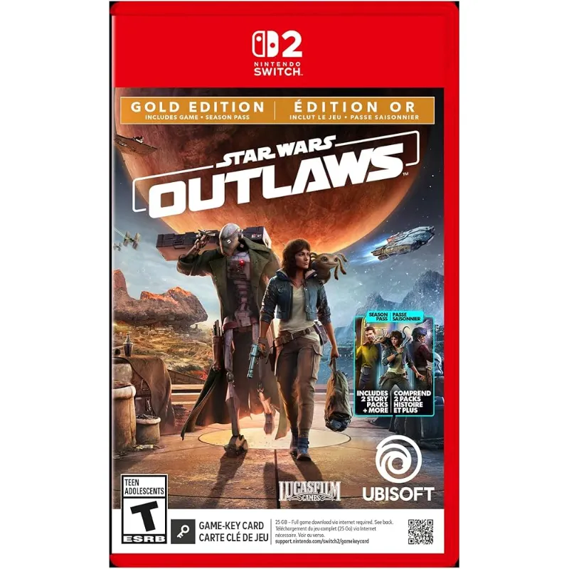 [63015] Star Wars Outlaws Gold Edition for Nintendo Switch 2 (US)