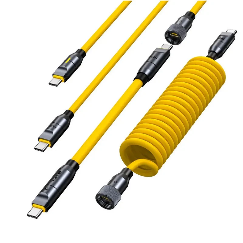 [6973939550837] AOHI Future 240W 8-in-1 USB-C & Lightning Cable Set