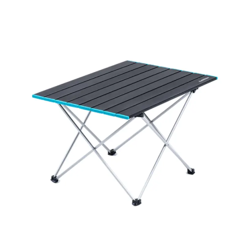 [6927595750773] Naturehike FT08 aluminum alloy folding table (Large) - Rock Black (68*46*40.5)