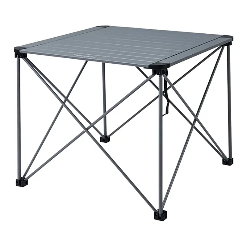 [6976507663243] Naturehike Yamami L03 Casual Folding Table - Grey (Large) (69.5*69.5*56)