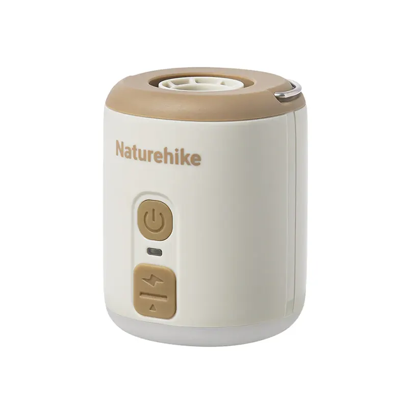 [6976507665971] Naturehike Wind Mini Outdoor Multifunctional Inflatable Pump - Oat grey