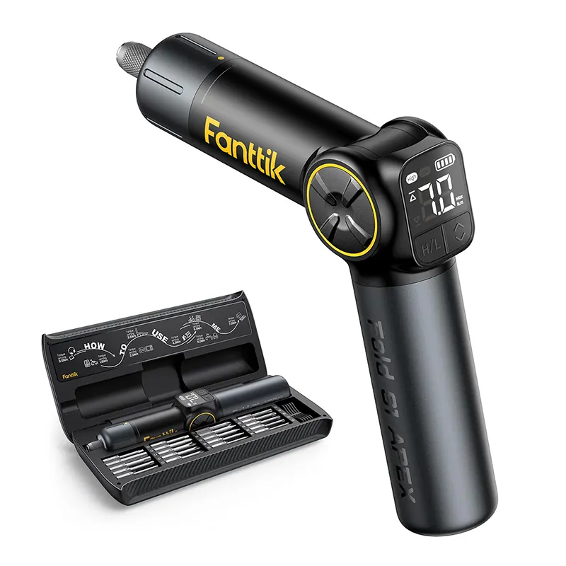 [NEX-Fold-S1-Apex] Fanttik Fold S1 APEX Deluxe Cordless Screwdriver - Black