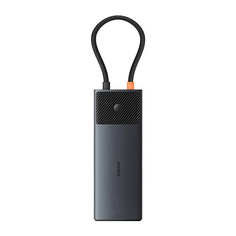 [B00061800123-01] Baseus Metal Gleam II 10-in-1 USB HUB Dual Display - Black