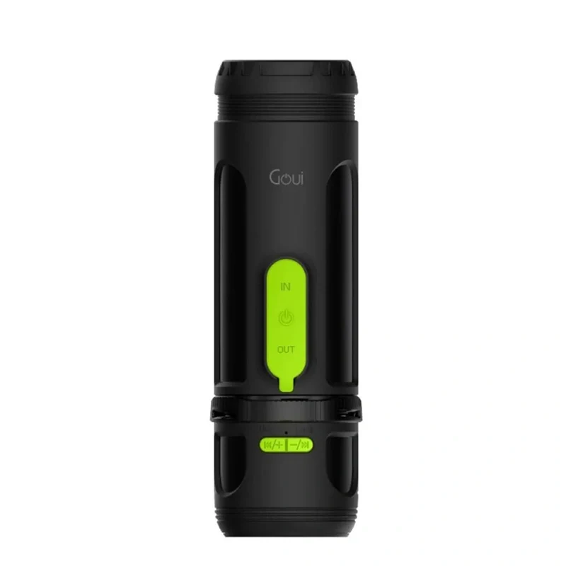 [G-PBSPLI-K] Goui Camp 4000 mAh Power Bank With Camp Light and Speaker - Black