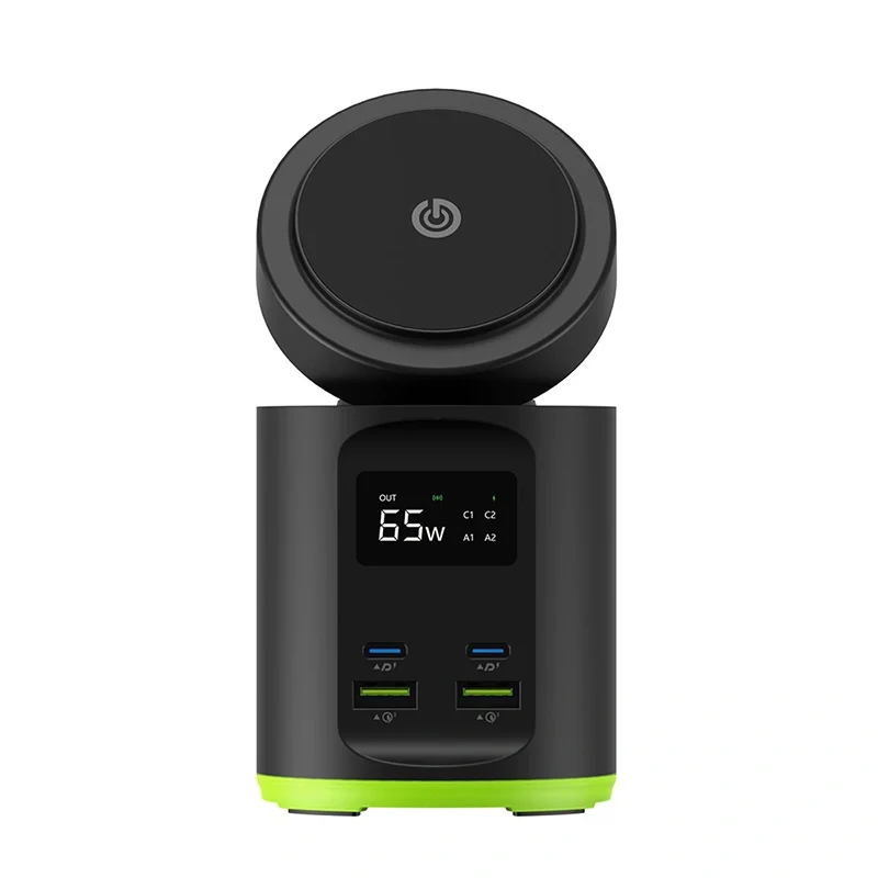 [G-DESKUK-K] Goui Boost 65 Wireless Desktop Charger 65W – UK Plug