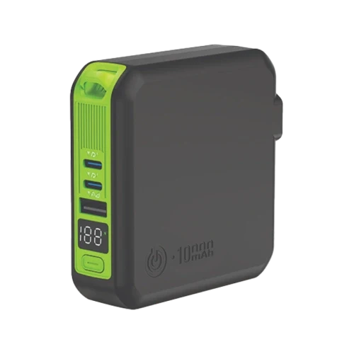 [G-KITCLASS10-K] Goui Mbala Pro 10000 mAh Power Bank + Wall Charger- Black