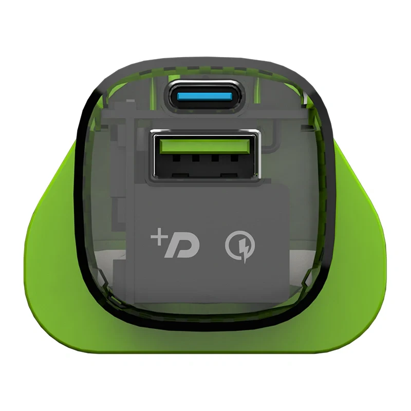 [G-WALL30WTRA-3A] Goui Mini 30 Wall Charger Ultra Fast Dual Port GaN - 30W