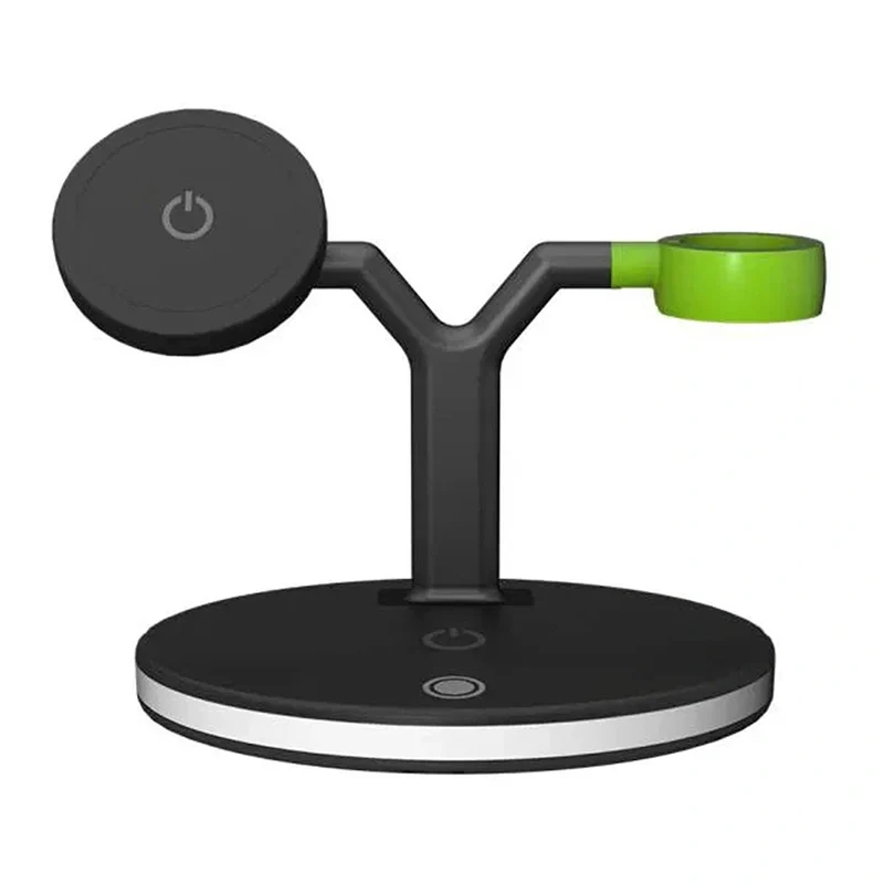 [G-3IN1WIRE-3A] Goui 3-in-1 Wireless Charger Dock-Y - Black