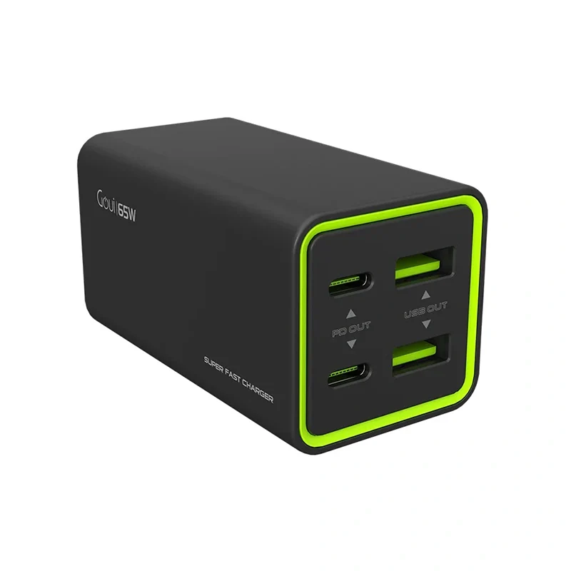 [G-GAN65W-3A] Goui Charger Tank Super Rapide 4 Ports - 65W
