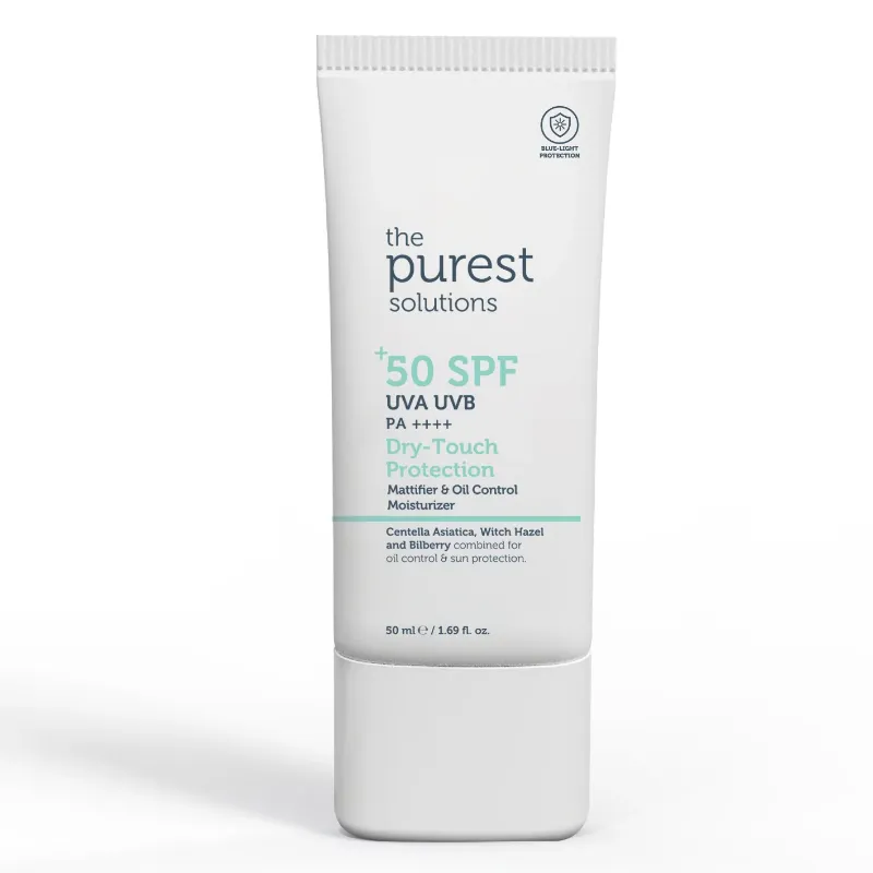 [SC-00006786] The Purest Solutions, Dry-Touch Protection Mattifier & Oil Control Moisturizer for Oily Skin - 50ml