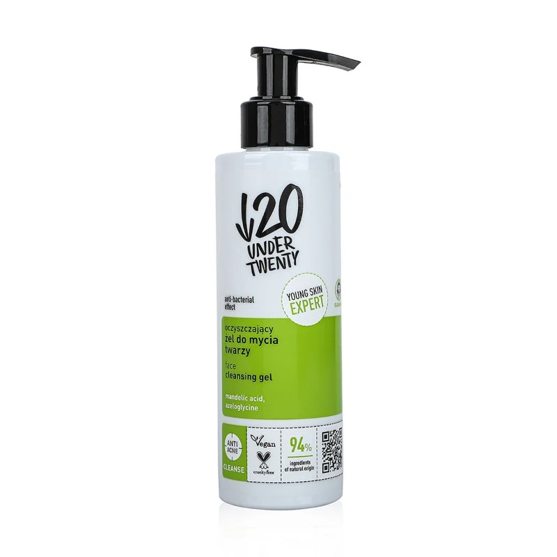 [SC-00009773] Under Twenty, Face Cleansing Gel - 190ml