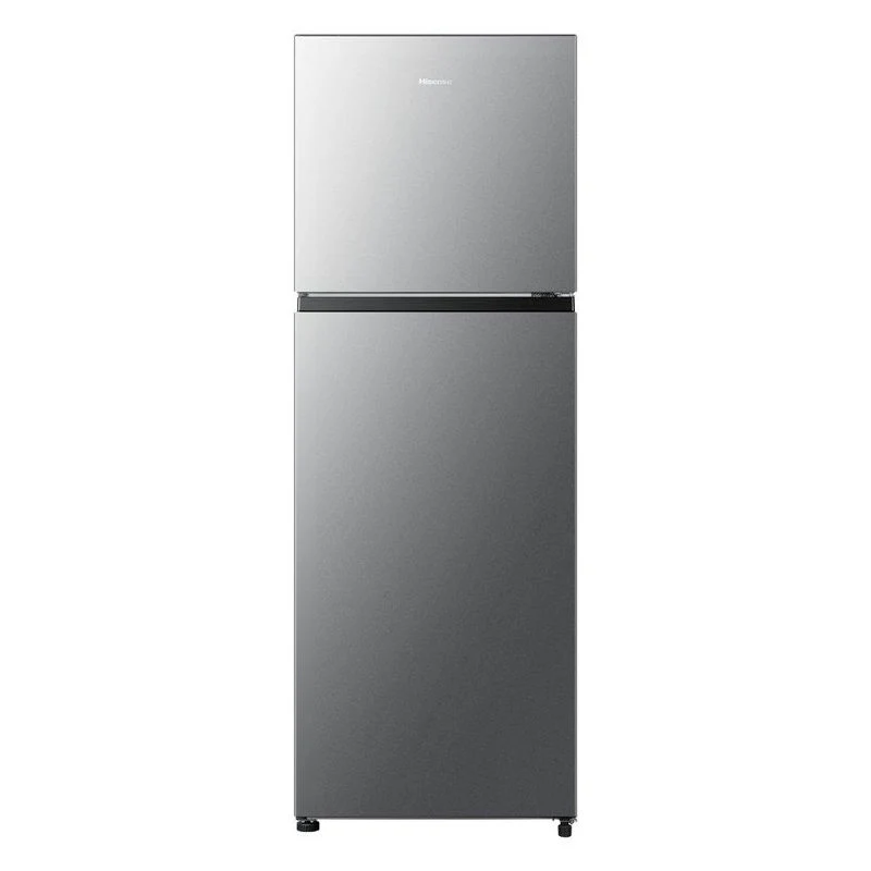 [RT418N4ASU1] Hisense Top Mount Refrigerator — 320 L (11.3 CFT) No Frost, Inverter Cooling – Silver