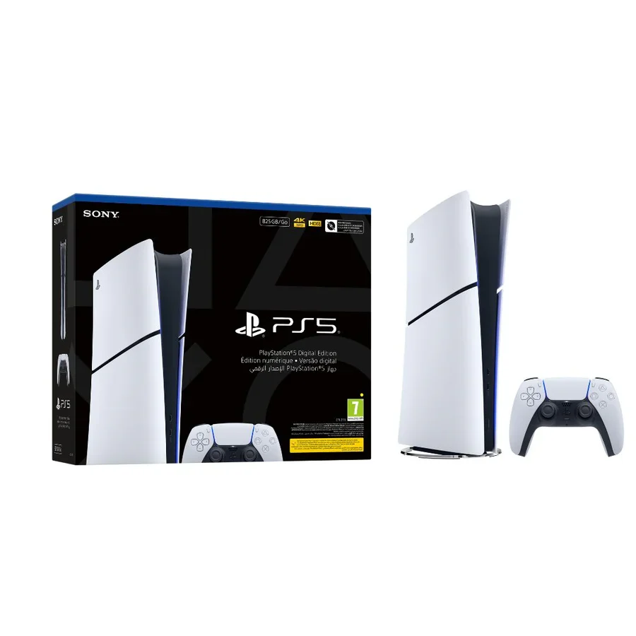 [93032] Sony PlayStation 5 Slim Digital Edition – White 825GB (E-Chassis)