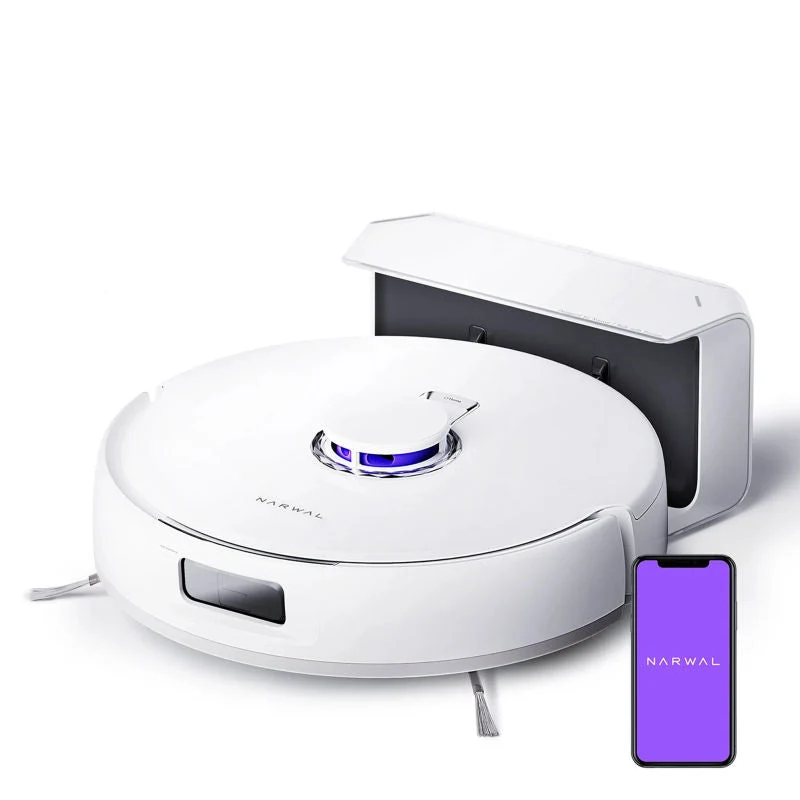 [Freo X Plus] Narwal Freo X Plus, Robot Vacuum and Mop - 7800Pa Suction, 7 Week Dust Bag, 6N Mop, Tri-Laser Navigation