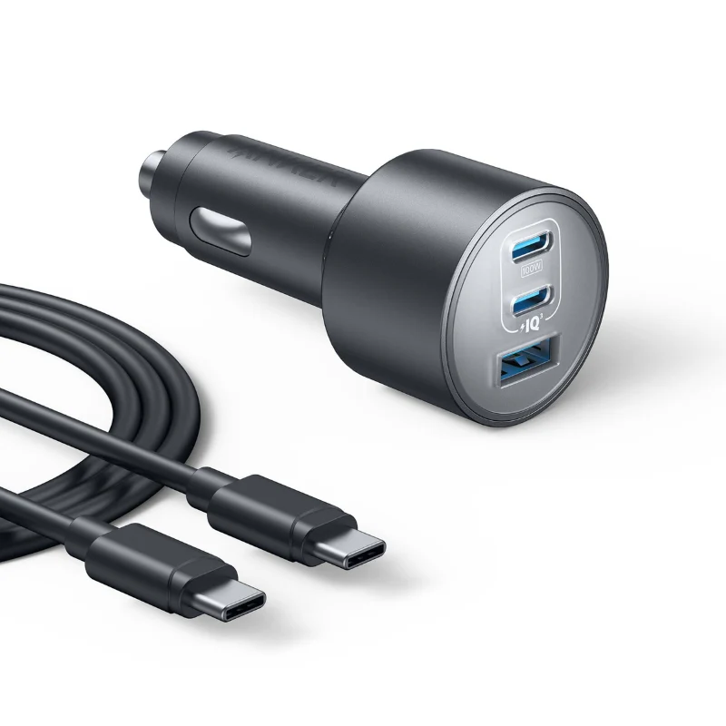 [B2737HA1] Anker Nano, 167.5W Car Charger – 3 Ports