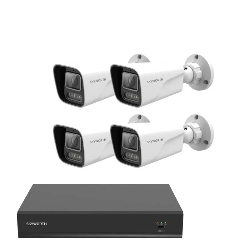 [502146] Skyworth IPC KIT 5MP OUT 4x Camera 8CH NVR