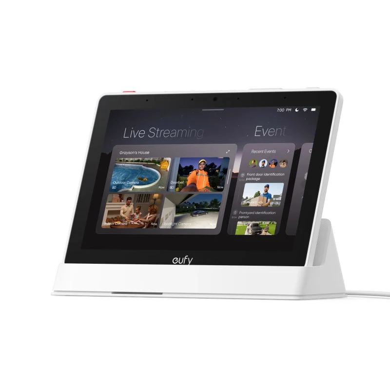 Eufy Smart Display E10 – 8" Touchscreen Security Monitor, Multi-Camera View, Local Playback
