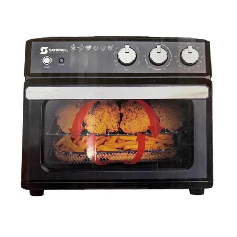 [CO-4353] Sayona, Air Fryer Oven 23L 1700W with Glass Door and Timer – SAO-4353