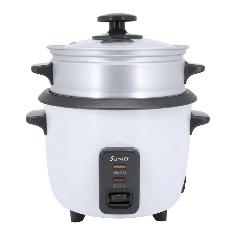Sumo, Electric Rice Cooker 1L 400W with Non-Stick Bowl and Glass Lid – SX-100