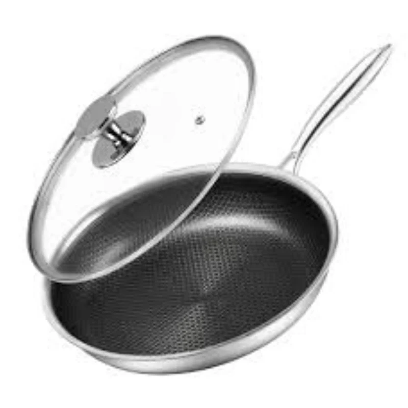 [OSFE-124] OSFE Fry Pan With Wide Side Glass Lid - 24 cm