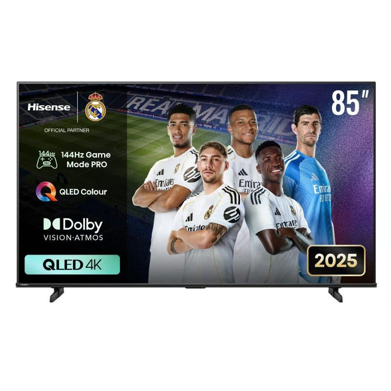 [85Q71Q] Hisense 85-Inch QLED 4K Smart TV 144Hz with Dolby Vision and Dolby Atmos – Black (85Q71Q)