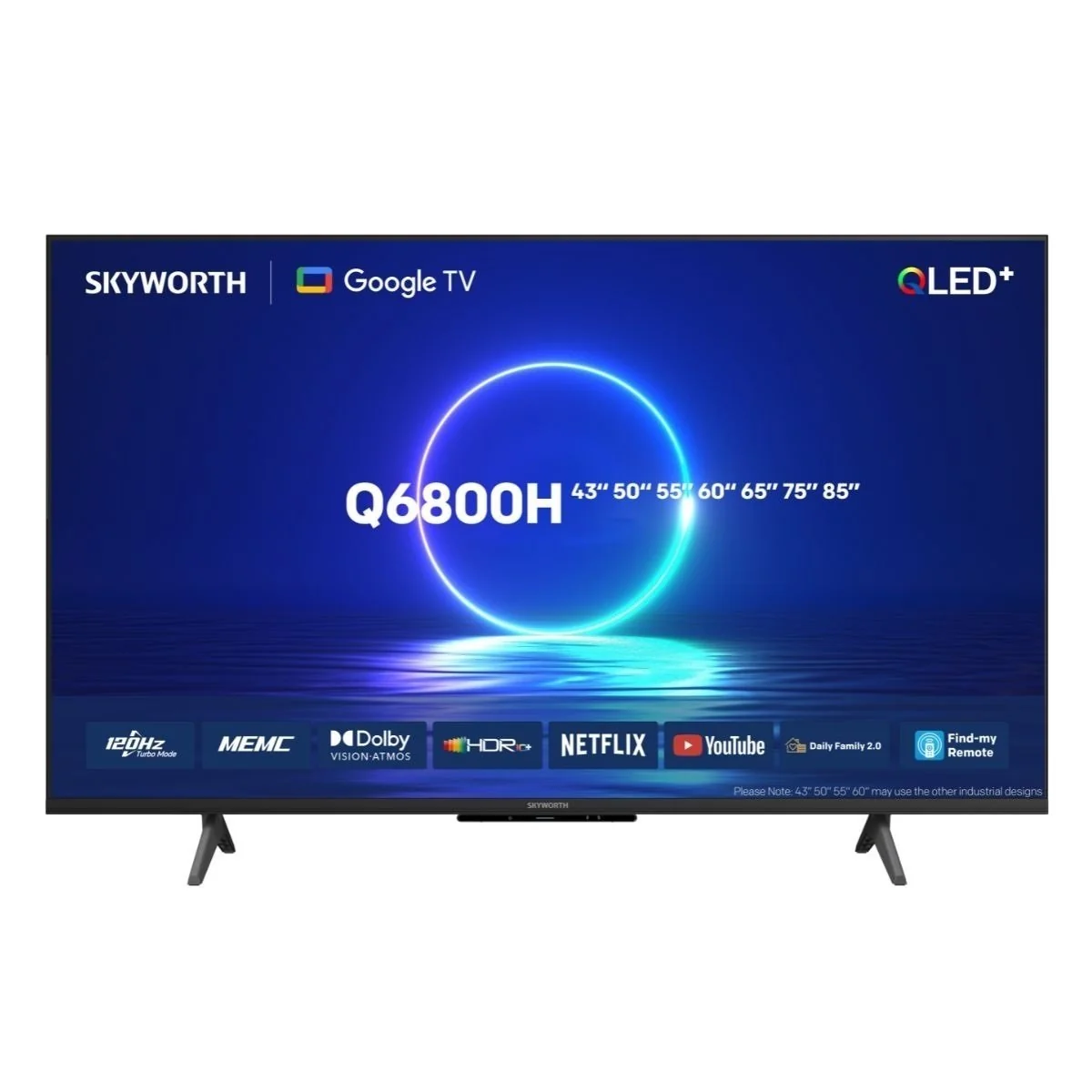 [LED-85Q6800H] Skyworth 85-inch QLED UHD-4K Android Smart TV