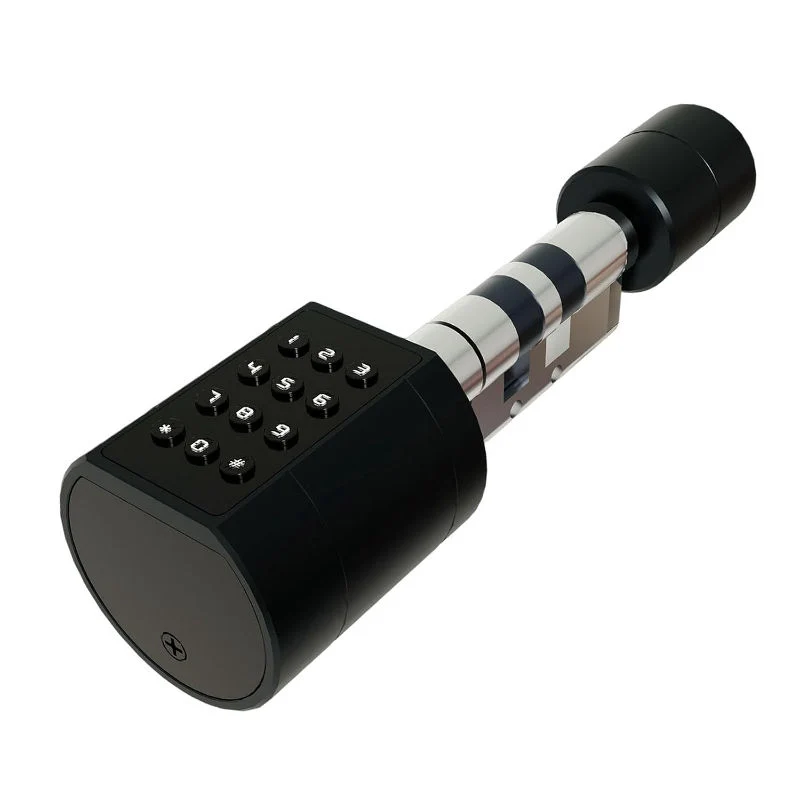 [GPTD-LVD-11] Gopeta, Smart Cylinder Lock for Wooden Doors with TUYA Bluetooth App, Fingerprint, Card & Passcode