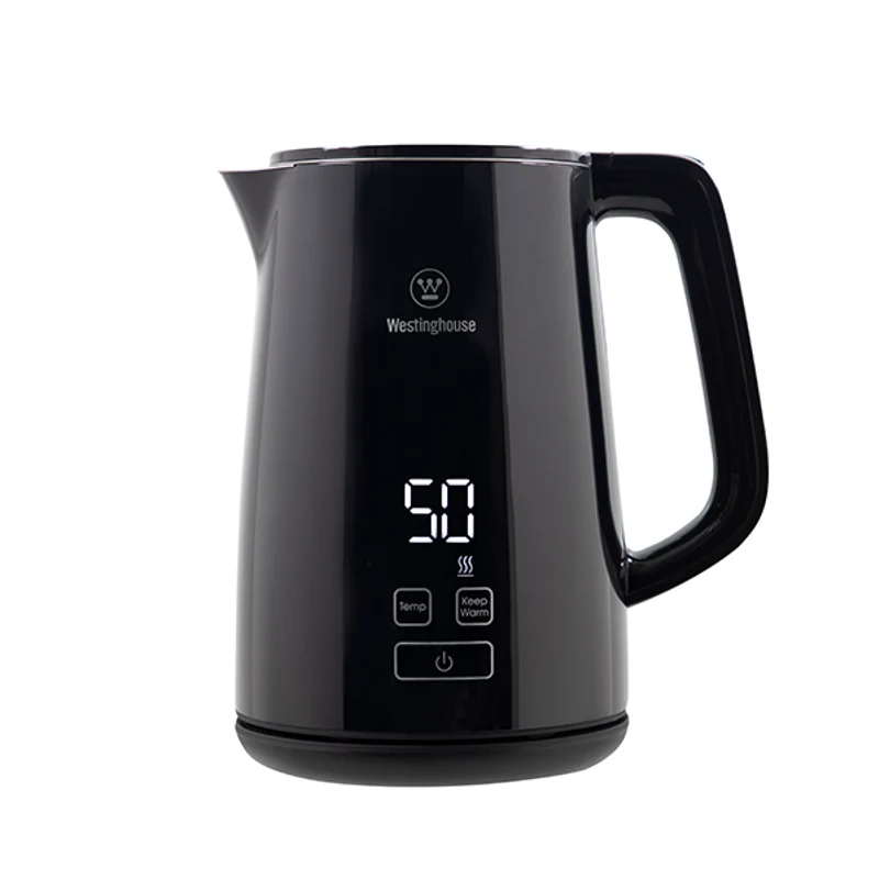 Westinghouse Digital Electric Kettle 1.7L with Temperature Control & LED Display – 2200W