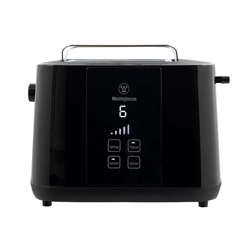 [WKTTLD7051] Westinghouse, Digital 2-Slice Toaster with LED Display & Adjustable Browning Control - 1000W
