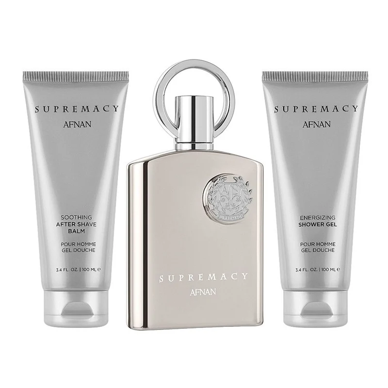 Afnan Supremacy 3 Pcs Set For Him - EDP 100 ML+Shower Gel 150 ML+After Shave 150 ML