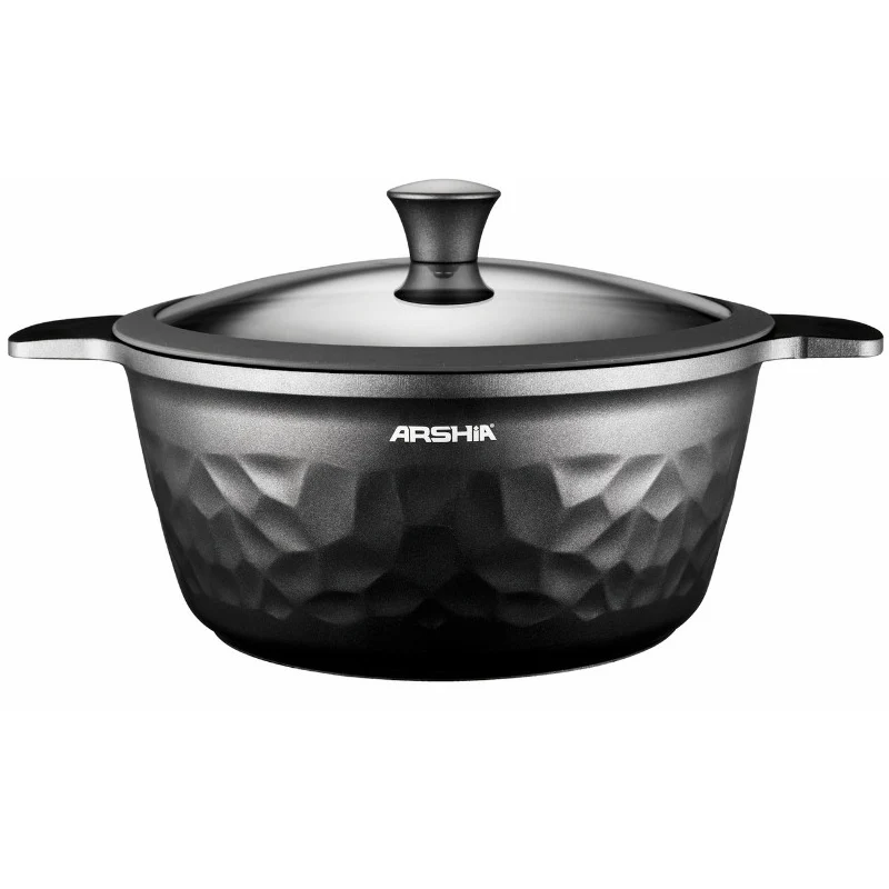 [CO110-3154] Arshia CO110-3154 Cast Iron Casserole with Lid – 28cm