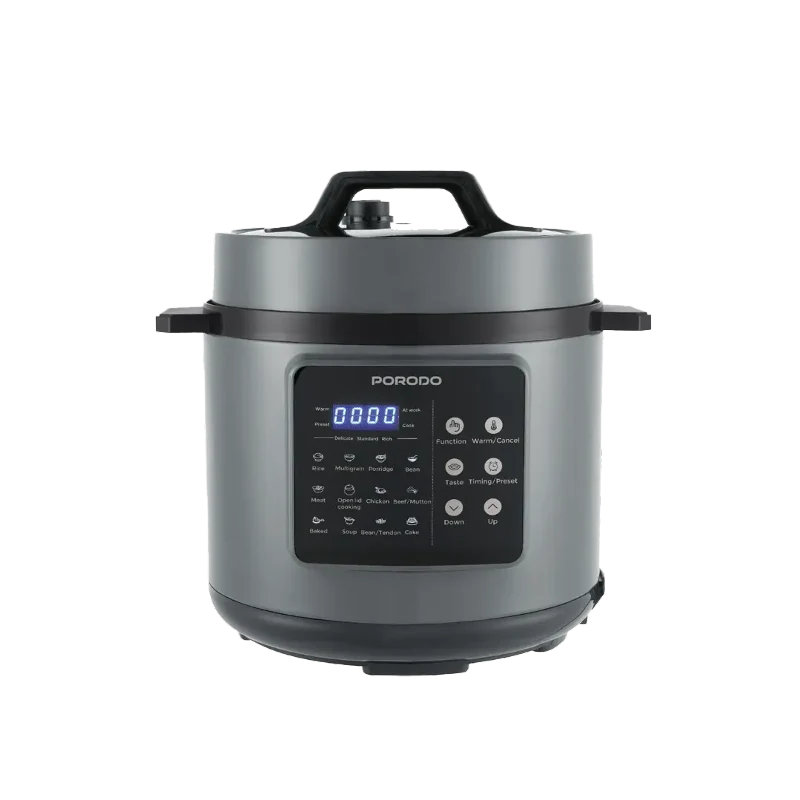 Porodo Lifestyle 1300W Multi-Cuisine Pressure Cooker, 6L – Black