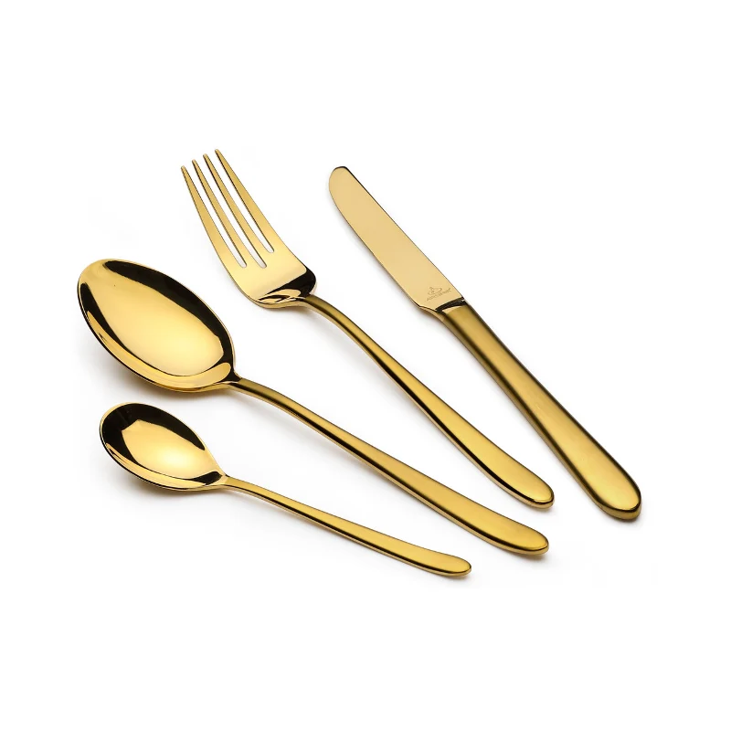 [TM1401GS-2368] Arshia TM1401GS-2368, Stainless Steel Cutlery Set - 86pcs (Gold Matte)