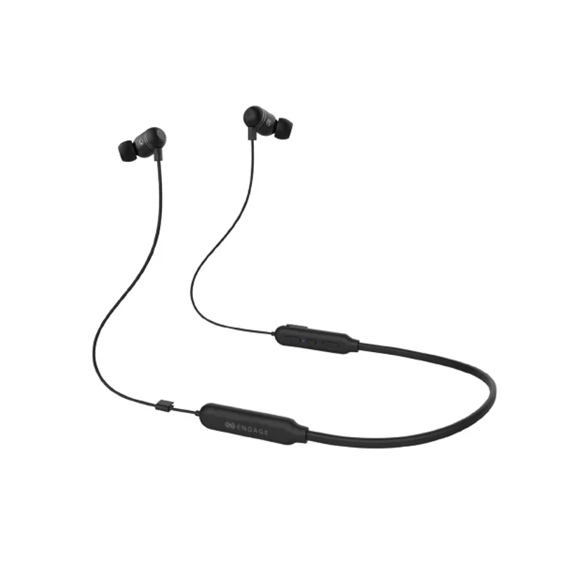 [EN-NB-HP] Engage, Bluetooth Neckband Headphones – Deep Bass, Clear Calls, Ergonomic Fit