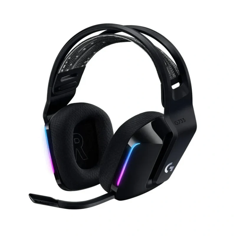 [981-000864] Logitech G733 LIGHTSPEED Wireless RGB Gaming Headset (Black)