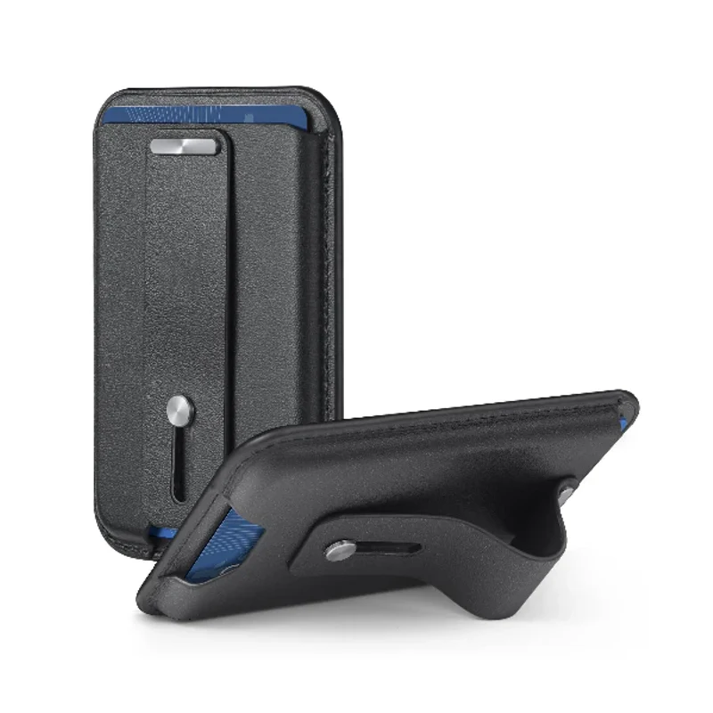 [EN-FG-MW-BK] Engage, MagSafe Wallet with Finger Grip Holder (Black)