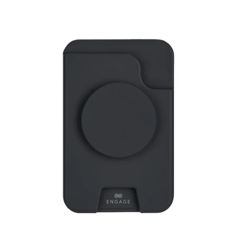 [EN-POP-MW-BK] Engage, Magsafe Wallet With Popholder (Black)