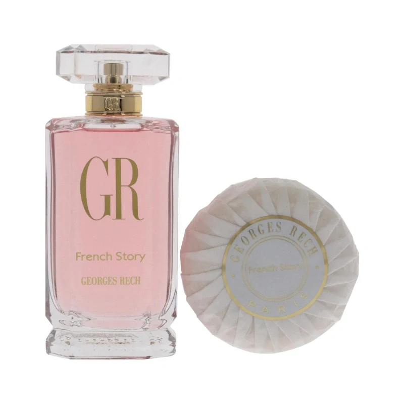 Georges Rech French Story EDP For Her - 100 ml, Soap Women 2 Pc Set