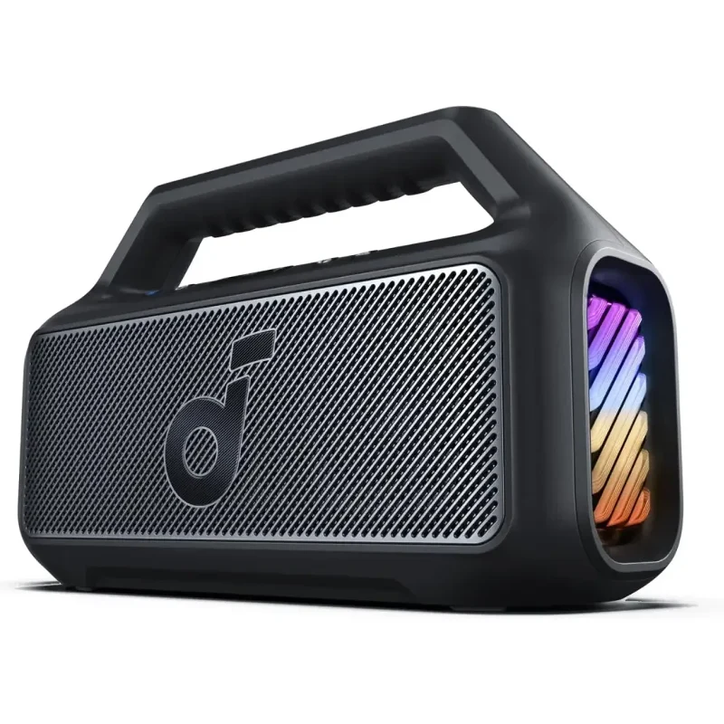 Soundcore Boom 2, Portable Bluetooth Speaker, 80W - Black