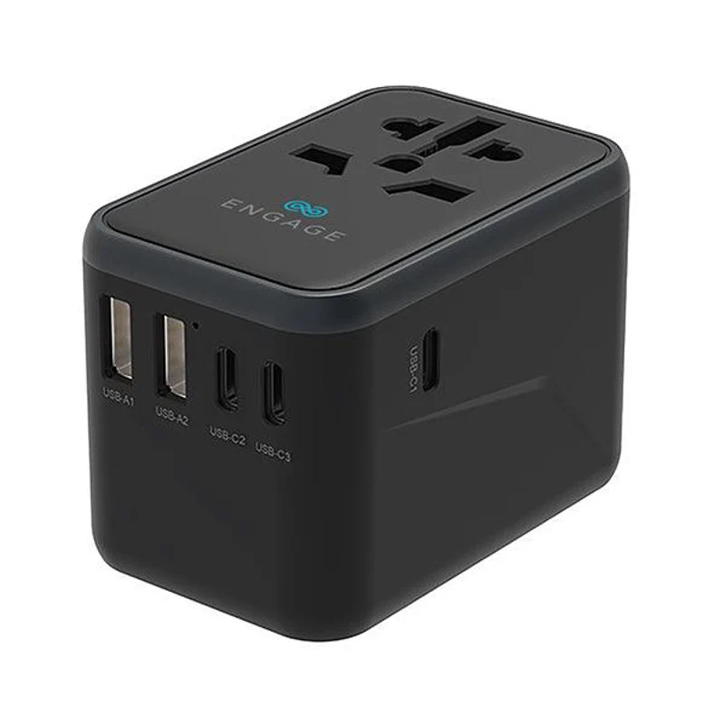 [EN-636DV] Engage, Universal Travel Charger/Adapter with 3 PD Ports (65W)