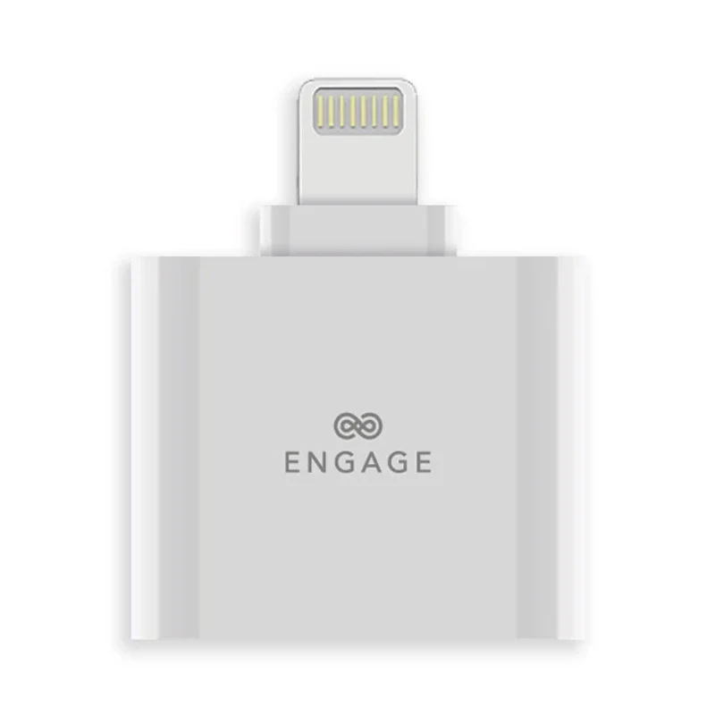 [EN-LT-ADP] Engage, Lightning Splitter to Dual Lightning Ports – Charge & Music
