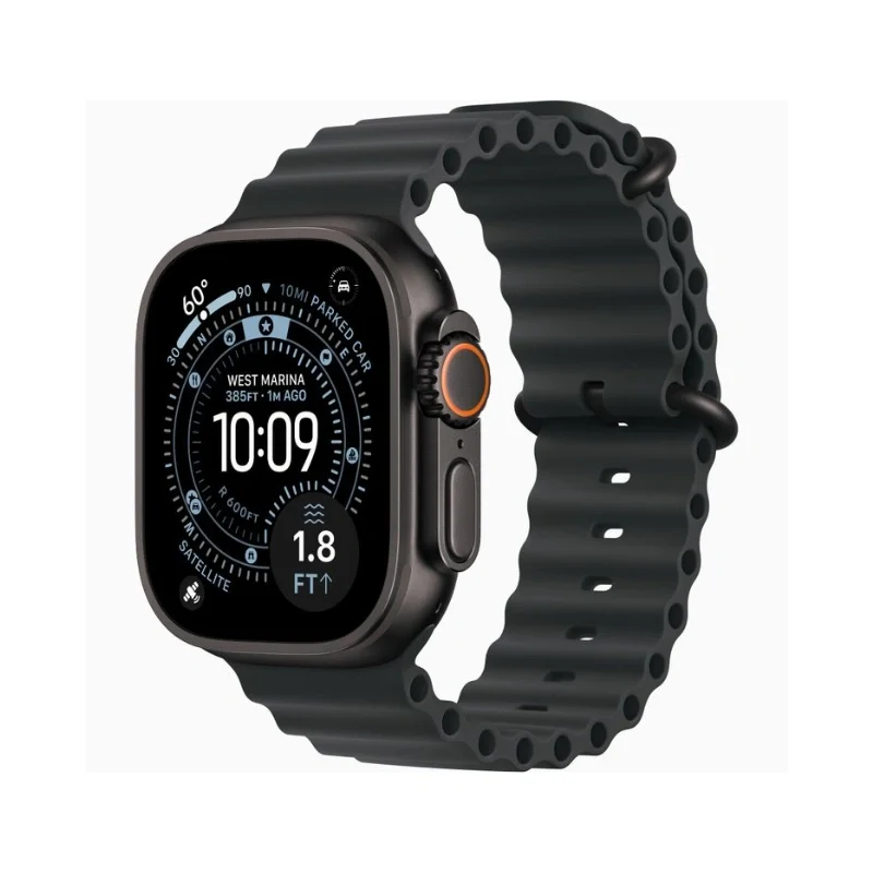 [MF0J4AF/A] Apple Watch Ultra 3 GPS + Cellular, 49mm Black Titanium Case with Black Ocean Band