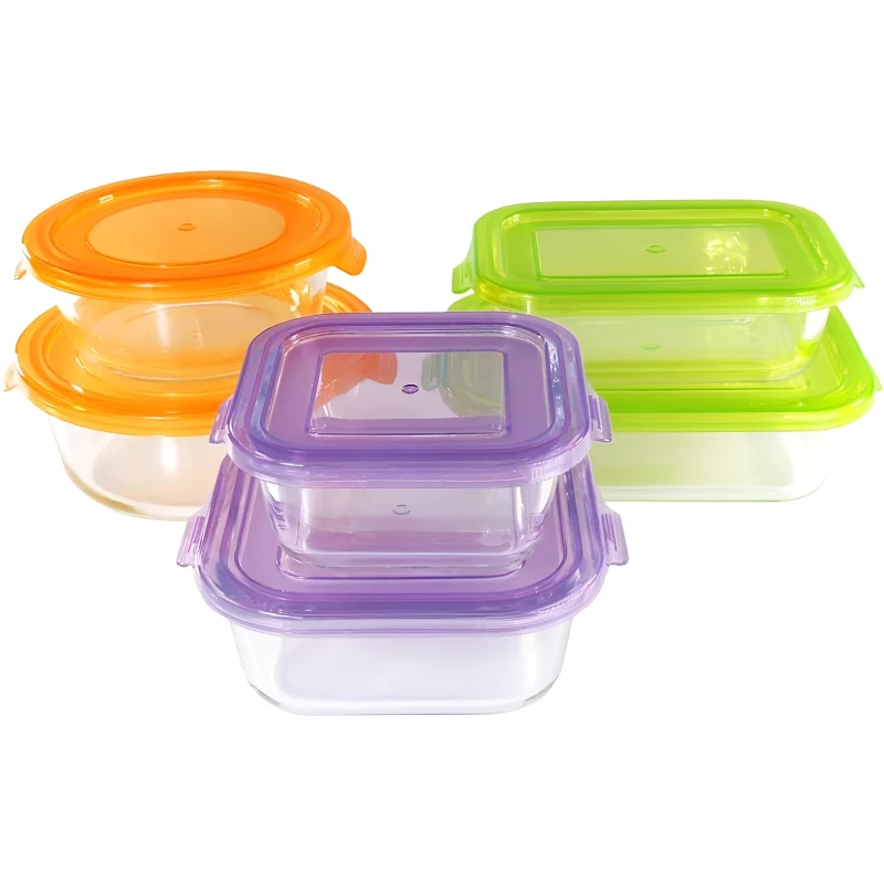 [WCFC003712A] Westinghouse, 6-Piece Glass Container Set with Lids
