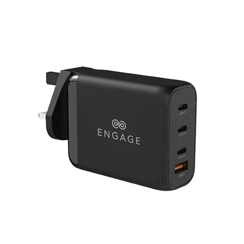 [EN-PD-200W] Engage, GaN Charger/Adapter (200W) – Black