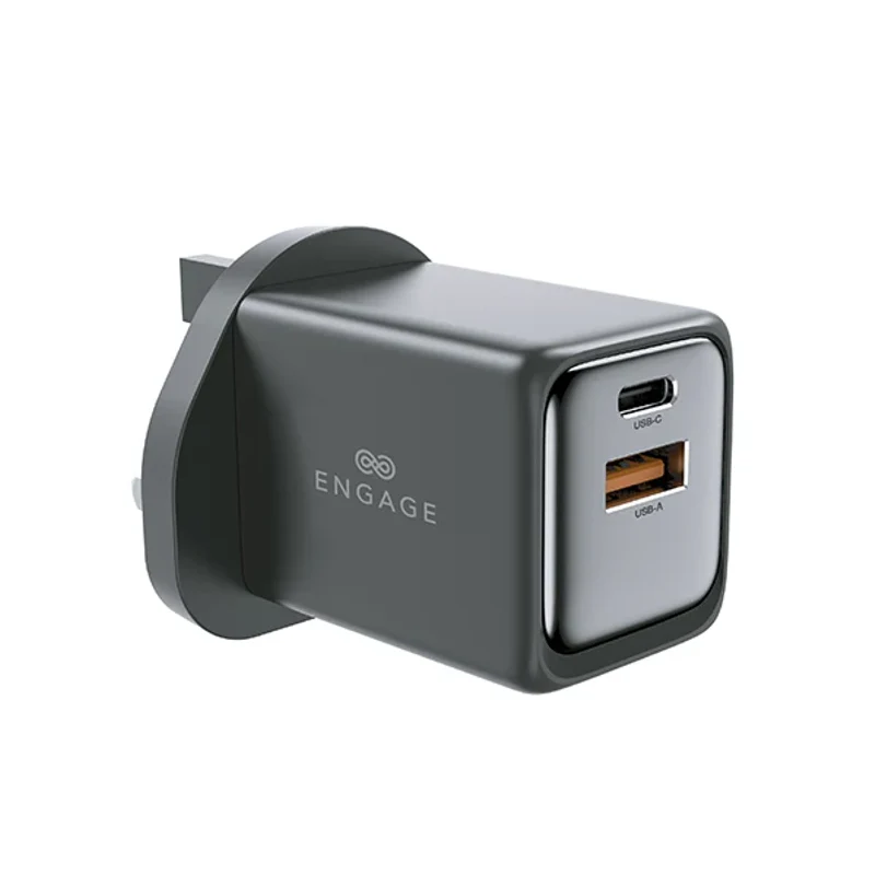 [EN-PD-45W] Engage, Dual Port GaN II Fast Charger/Adapter (45W)