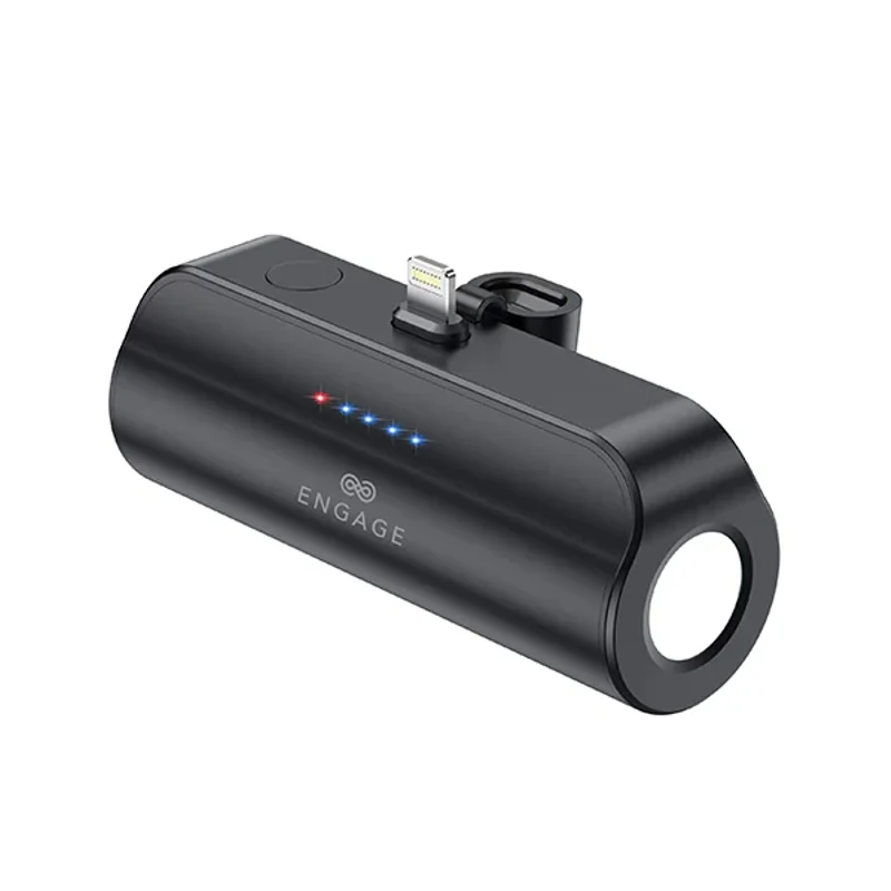 Engage, Lightning Port Ultra-Compact Power Bank (5000 mAh) with Flashlight (18W)