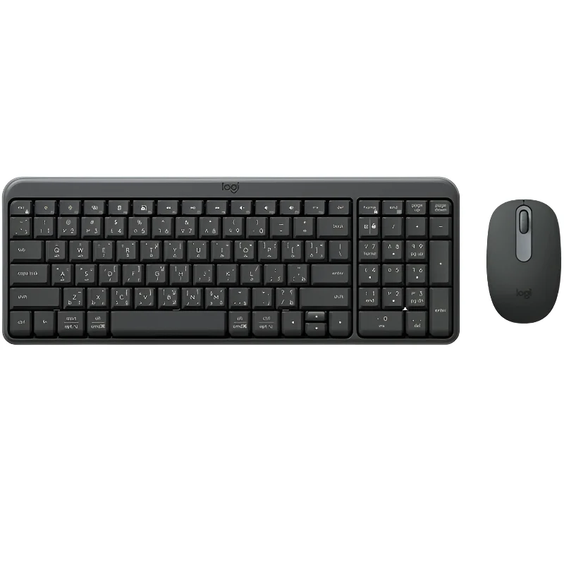 [920-013531] Logitech MK250, Compact Bluetooth Wireless Combo, Keyboard & Mouse, English/Arabic - Graphite