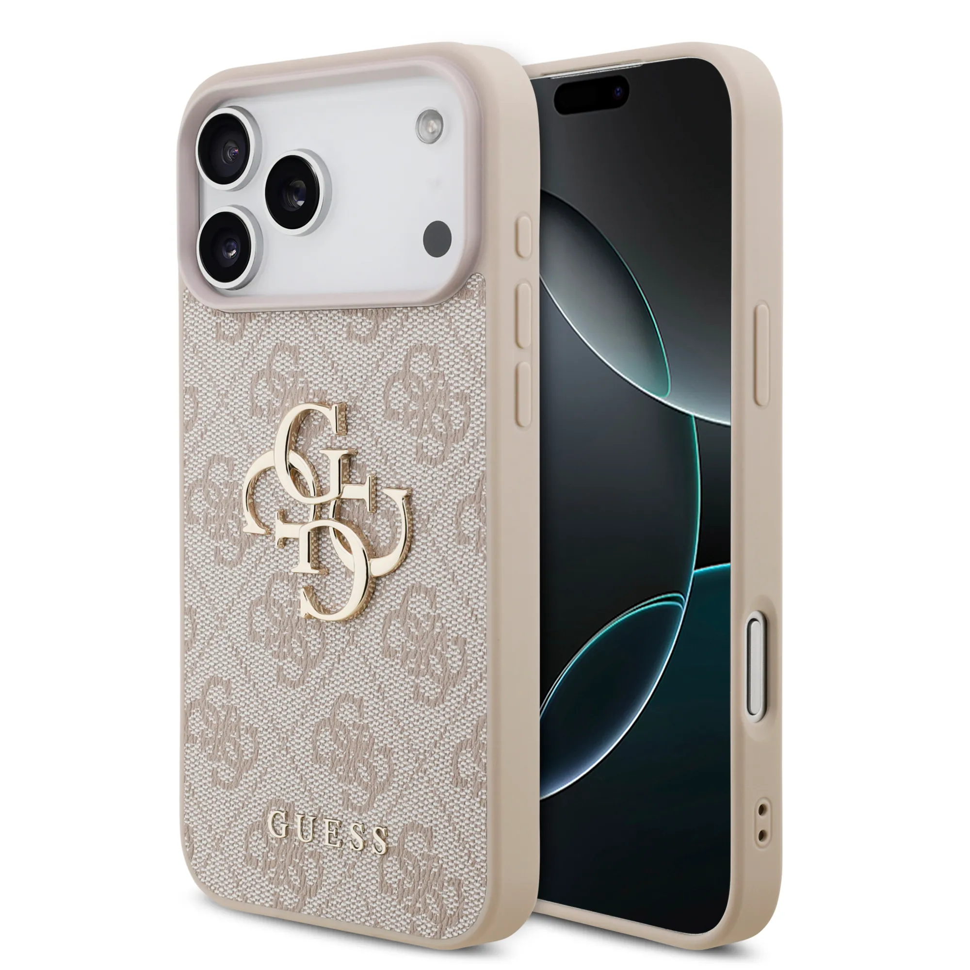 [GUHCP17X4GMGPI] Guess, Magsafe PU Leather Case With Big 4G & Classic Logo, Iphone 17 Pro Max (Pink)